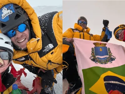 Casal brasileiro sobe Everest e Lhotse em 24h e celebra após dificuldades: "Isso fortaleceu o nosso relacionamento"