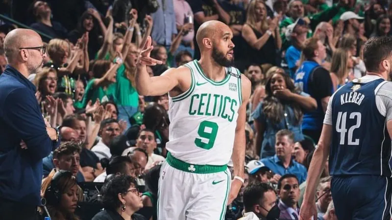 Celtics pode levantar o troféu da NBA em casa após derrota no jogo 4