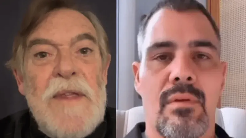 José de Abreu xinga Juliano Cazarré de 'burro' por apoiar PL do aborto: “Cego pela religião”