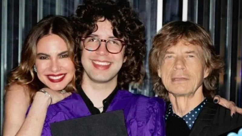 Em rara aparição, Mick Jagger surge em homenagem feita por Luciana Gimenez