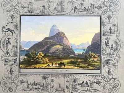 PF recupera livro raro, com paisagens brasileiras pintadas à mão, furtado há 18 anos