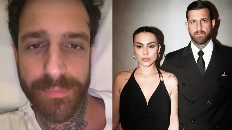 Marido de Cleo Pires deixa a UTI mas segue internado após traumatismo craniano