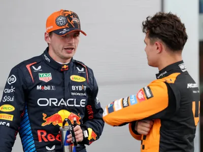 Max e Norris discutem reprimenda a Leclerc por batida na Espanha: "Só isso?"