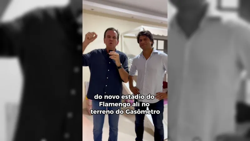 Paes diz que vai desapropriar terreno para construir estádio para o Flamengo