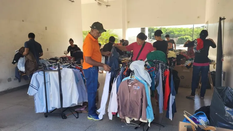 Campanha do Agasalho Itinerante vai até CRAS da Praça Céu