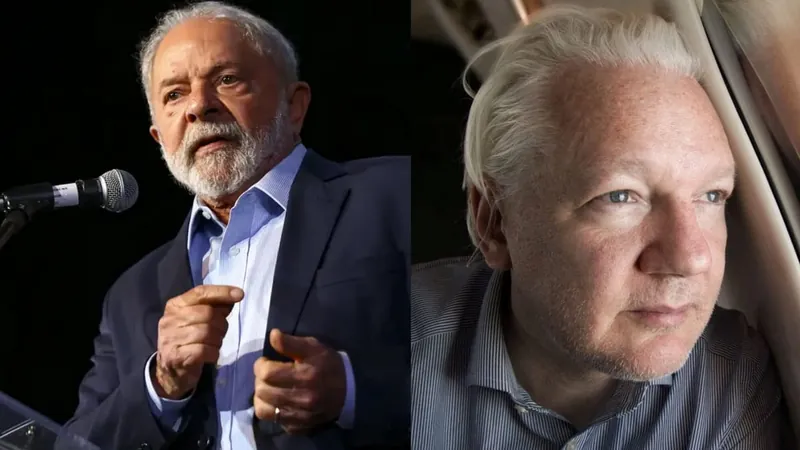 Lula reage à soltura de Assange e diz que "mundo está um pouco melhor"