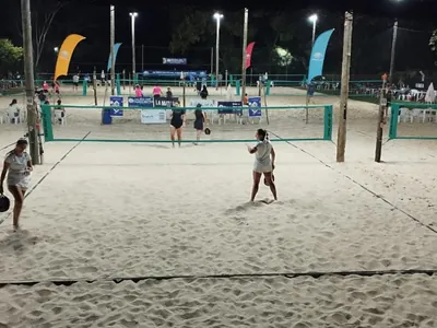 Vídeo: começou a Copa Band de Beach Tennis