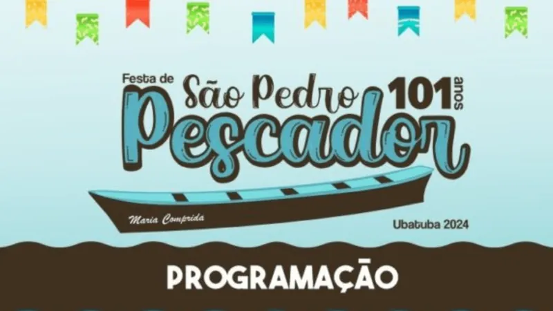 101ª edição da Festa de São Pedro Pescador segue neste fim de semana em Ubatuba