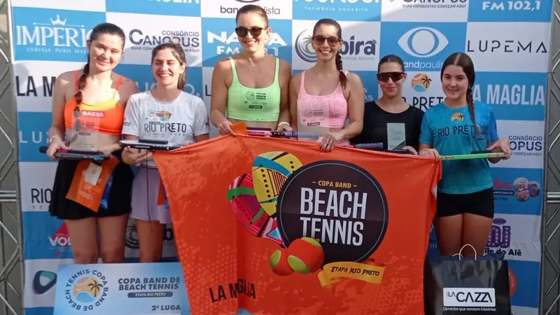 Copa Band de Beach Tennis tem os primeiros campeões deste sábado (29)