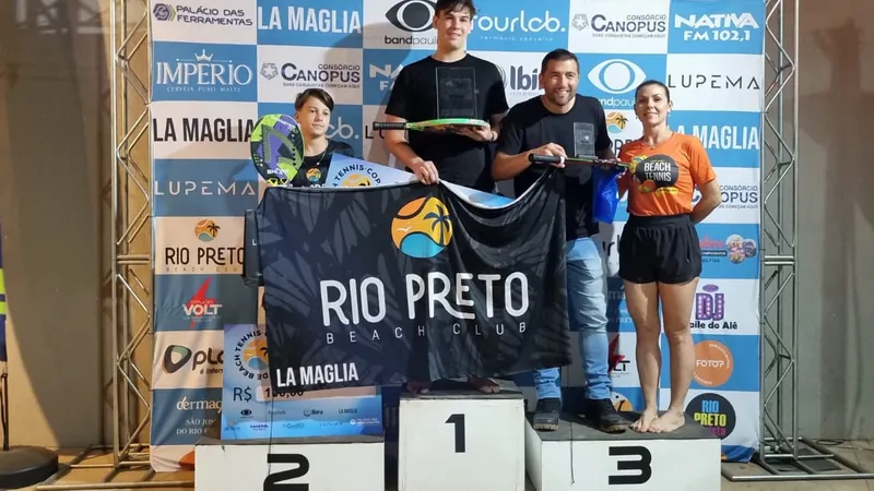 Copa Band de Beach Tennis premia os primeiros campeões