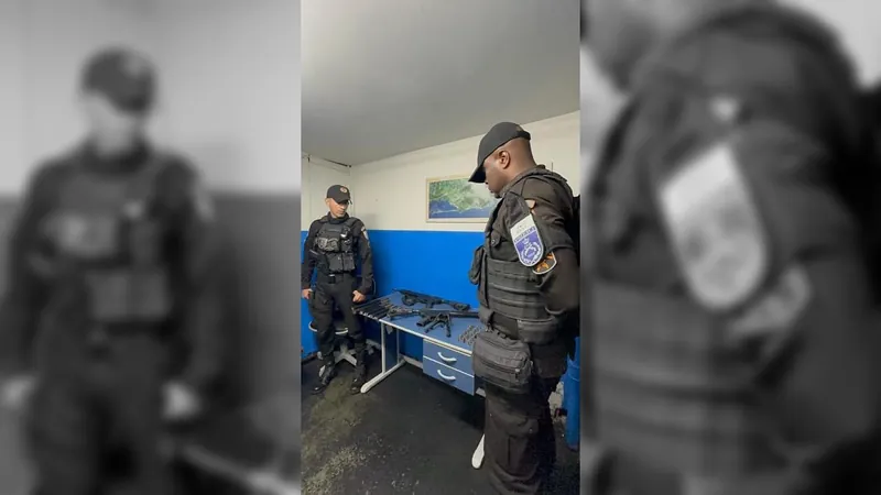 Mulher é presa com dois fuzis na Rodoviária do Rio