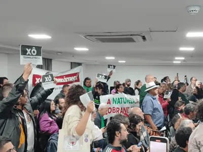 Protesto adia audiência que discute instalação de termelétrica em Caçapava (SP)