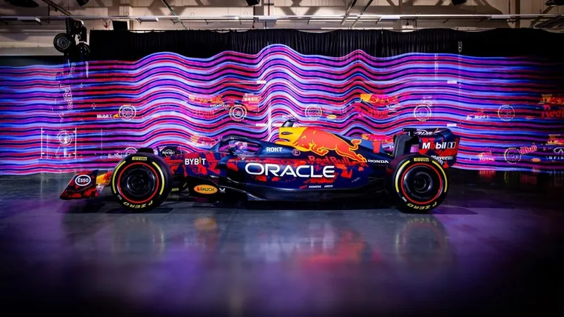 Red Bull apresenta pintura especial feita por fã para o GP da Grã-Bretanha