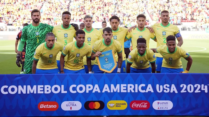 Brasil volta a ficar em segundo do grupo na Copa América após 17 anos