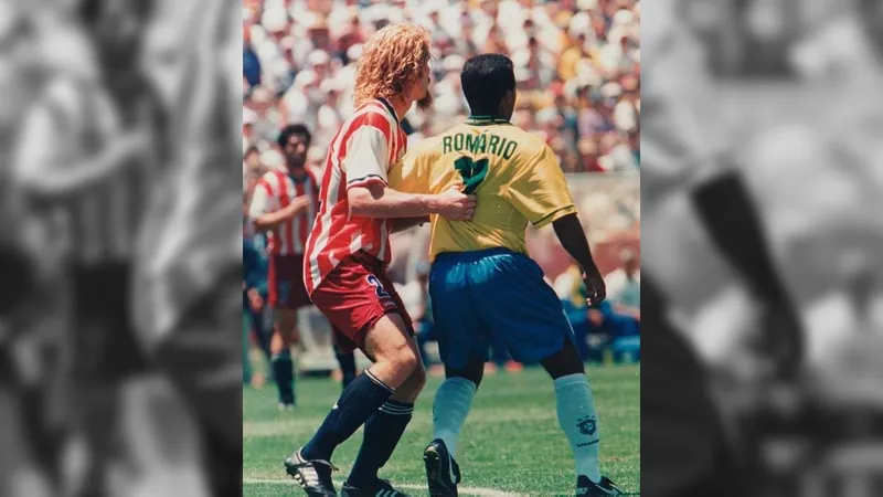 Copa 94: Brasil x EUA teve declaração de Bebeto a Romário e cotovelada brutal