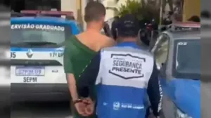Homem é preso em flagrante durante tentativa de assalto, na Ilha do Governador