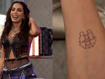 Internauta viraliza ao teorizar significado 'oculto' da nova tatuagem de Anitta
