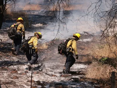 Milhares de pessoas são evacuadas após incêndio florestal na Califórnia, nos EUA