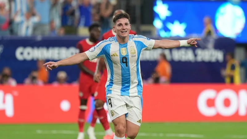 Argentina vence o Canadá e chega à 2ª final seguida da Copa América