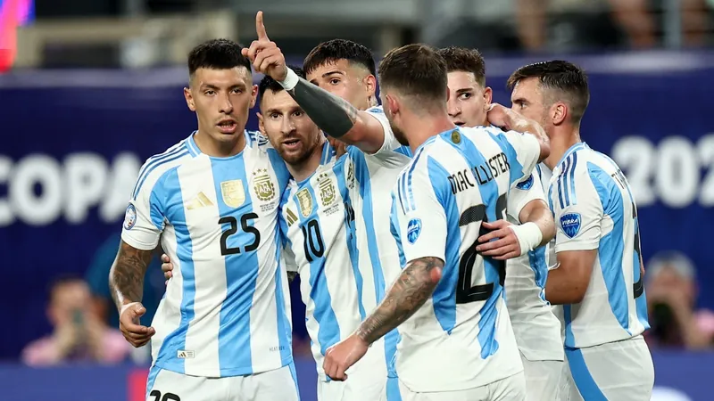 Argentina elimina o Canadá e avança à final da Copa América 2024