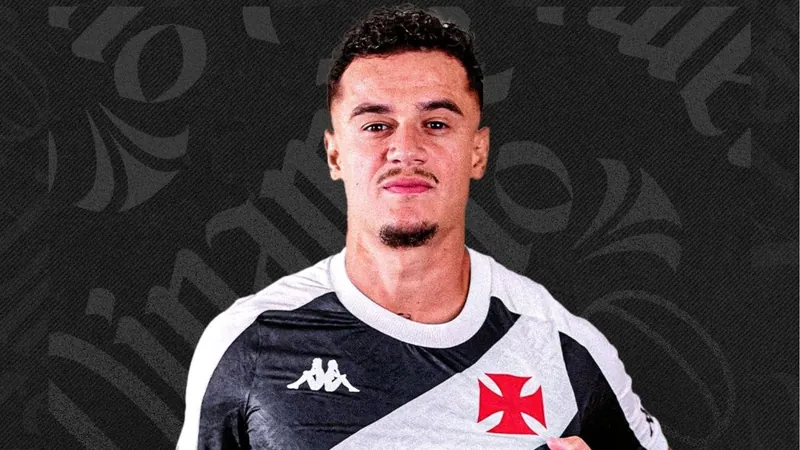 Vasco anuncia a contratação do meia Philippe Coutinho