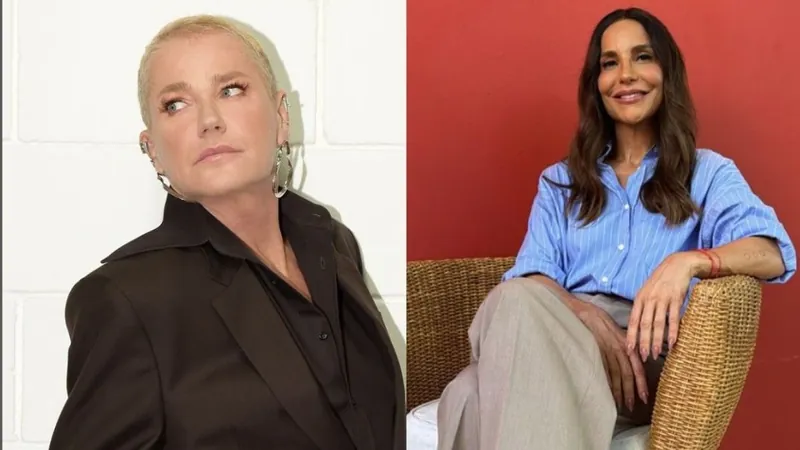 Tinham um caso? Xuxa diz que namorado já sugeriu ménage com Ivete Sangalo