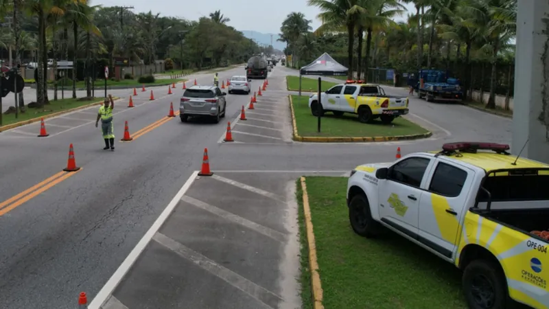 DER anuncia interdições parciais na Rodovia Rio-Santos em Ubatuba e Caraguatatuba