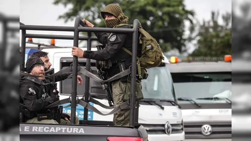 Polícia do Rio faz megaoperação contra disputa de facções em comunidades