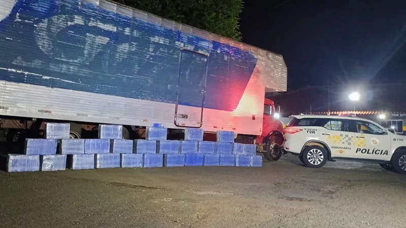 Motorista é preso transportando mais de 700 kg de maconha em Palmital