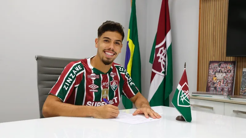 Fluminense anuncia a contratação de Nonato, ex-Santos