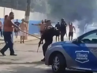 Briga entre torcidas termina com três presos, em Nilópolis