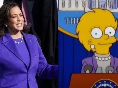 Simpsons previu Kamala Harris como presidente dos EUA?