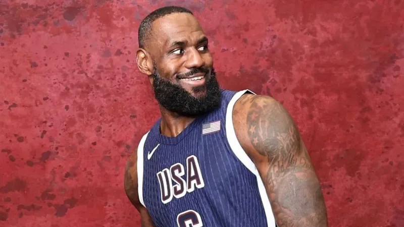 LeBron James será porta-bandeira dos Estados Unidos na abertura da Olimpíada