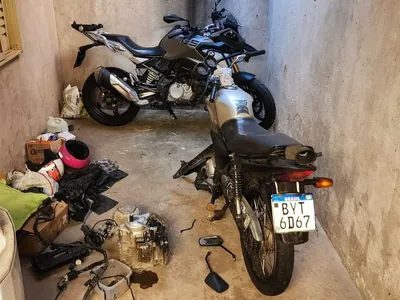 GCM de Limeira descobre desmanche de motos roubadas e furtadas