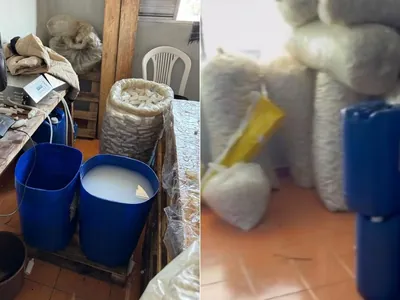 Polícia Civil fecha fábrica clandestina de falsificação de perfumes na Grande SP