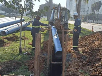 Nova adutora da Sabesp reforça abastecimento de água na zona oeste de São José