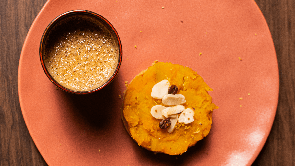 Torta de abóbora com cappuccino de cogumelos | Band Receitas  