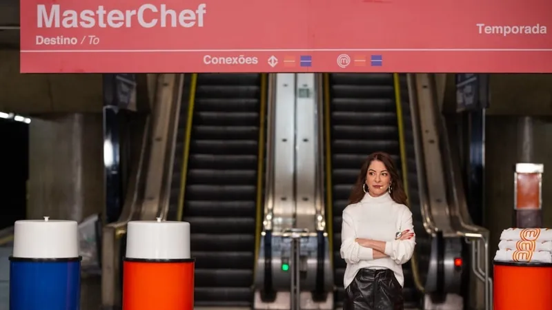 MasterChef no metrô: Ana Paula Padrão fará anúncio sonoro em trens de São Paulo