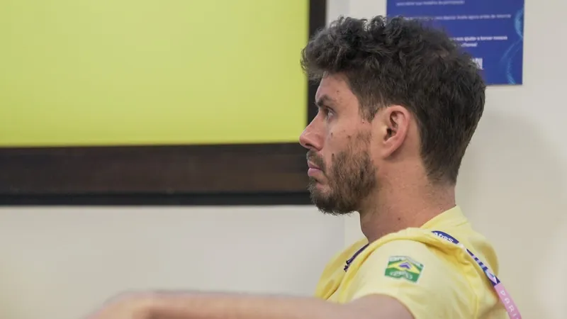 "A gente não chega como um dos favoritos", diz Bruninho sobre seleção de vôlei