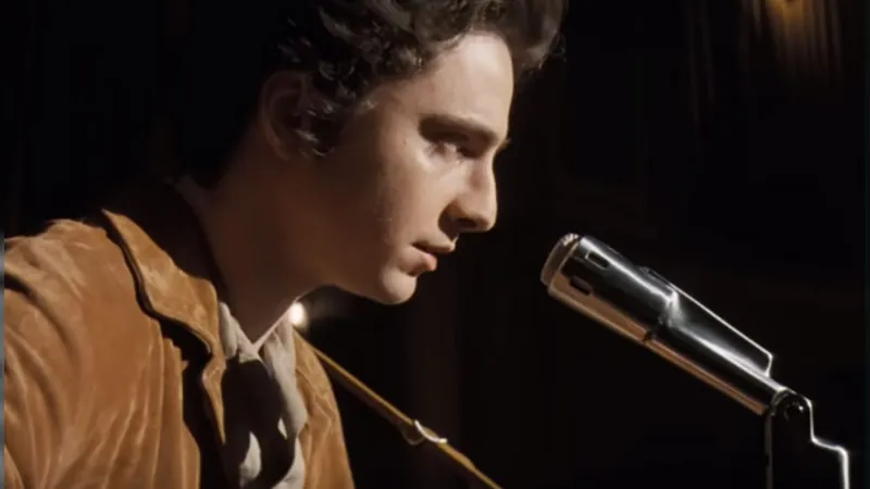 Filme de Bob Dylan com Timothée Chalamet ganha primeiro teaser