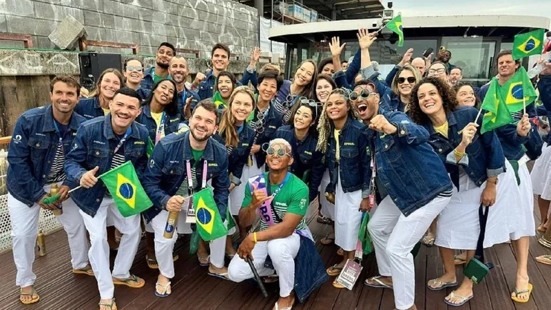 Torcida se inspira em funk do Vasco para apoiar atletas na Olimpíada de Paris