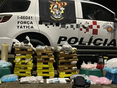 Homem é preso com quase 80kg de drogas em São José dos Campos