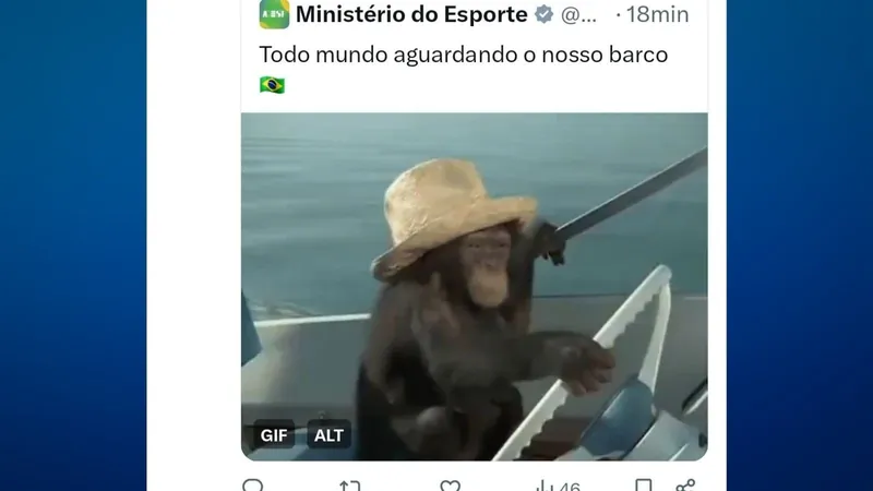 Ministério do Esporte faz post de cunho racista e pede desculpas