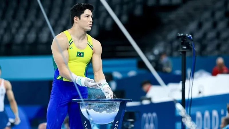 Arthur Nory chora após eliminação em Paris: 'Me sinto muito mal'