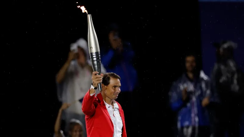 Nadal agradece Paris por homenagem na Cerimônia de Abertura: 'É o ápice'