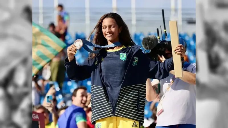 "Em Los Angeles vai ser ouro", afirma Rayssa Leal após o bronze em Paris