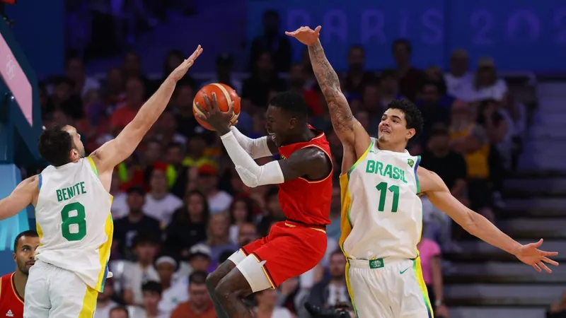 Brasil perde para a Alemanha e precisa vencer o Japão para avançar no basquete