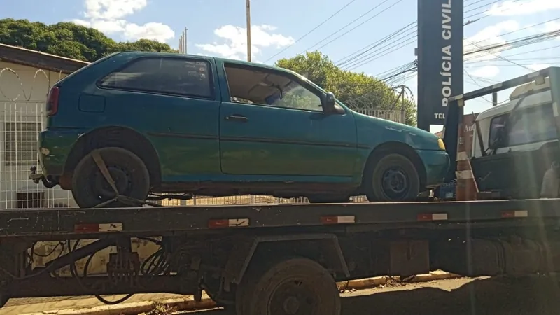 Polícia Militar prende homem com carro furtado em Santa Salete