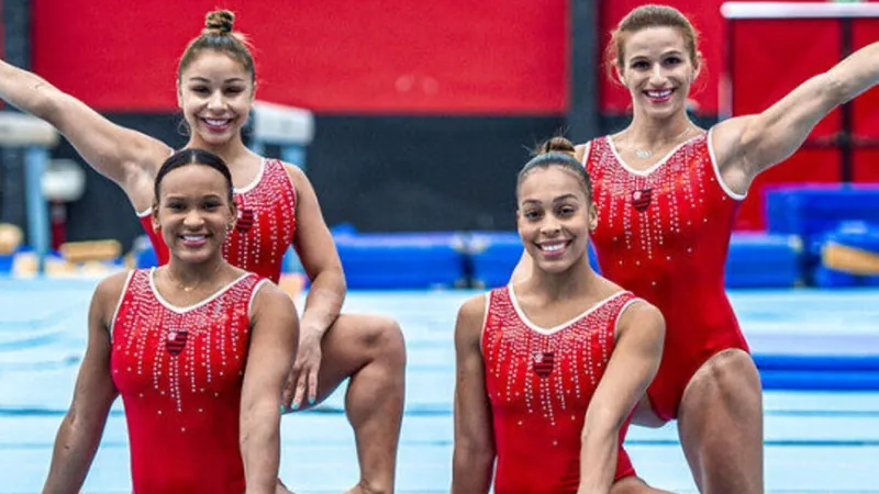 Entenda como o Flamengo apoia as ginastas que conquistaram medalha na Olimpíada