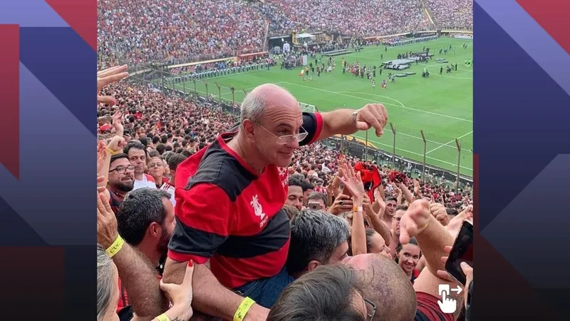 Ex-presidente do Fla, Eduardo Bandeira de Mello é assaltado próximo ao Maracanã